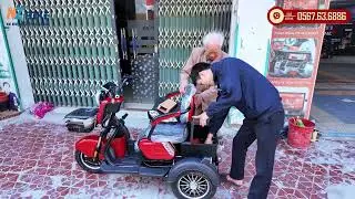 Giao xe HAKASI V5 cho 1 bác ớ Tp Thanh Hóa – Phản ứng khiến ai cũng bất ngờ!
