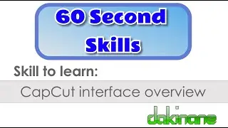 CapCut: interface overview