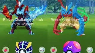 Рейд на блестящего Кюрема в PokemonGo