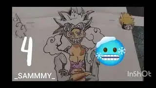 Luffy gear 5 drawing#guess which one is the correct hair