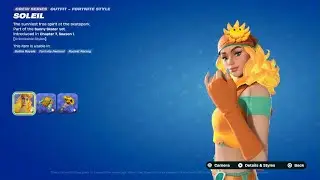 Fortnite | *NEW* Sneek Peek At February 1st Crew Skin Soleil + Additional Styles / is it Worth it???