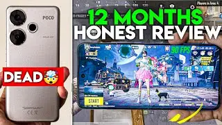 Poco F6 12 Months Gaming Review 2025 | BGMI FPS Test, Heating, Battery Drop & Long-Term Performance