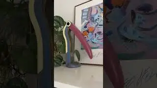 80&rsquo;s Toucan Lamp by H.T. Huang