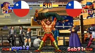 The King of Fighters '96 ➤ yoyo12 (Chile) vs Seb91 (Chile) kof96