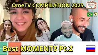 Разговоры на русском с иностранцами: лучшие моменты на OmeTV 2025 ч.2!