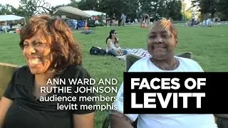 Faces of Levitt: Ann Ward & Ruthie Johnson, Audience Members