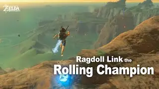 BotW│Ragdoll Link the Rolling Champion: Shadow Hamlet Ruins 夏特村遺跡