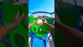 Bella ciao parkour crazy waterslide pov