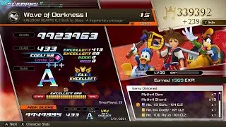 Wave of Darkness I - Performer Full Combo + All Excellent on Proud - KH Melody of Memory