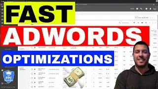 How To Optimize Google Adwords Campaigns (FAST & EASY) 🔥🔥🔥
