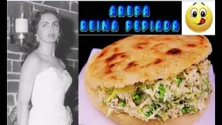 AREPA REINA PEPIADA  #recetas