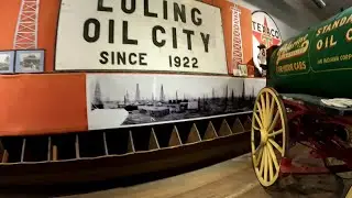 Walk about Touring, Texas Oil Museum Luling Texas. Discover History in a Small Town.