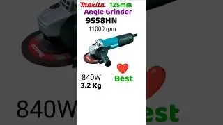 Makita 9558HN 840W 125mm Angle Grinder Machine Best 5 inch heavy duty work Angle Grinder 💪🔥🔥