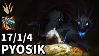 DRX Pyosik Kindred Jungle vs Graves - Ranked Grandmaster - Patch KR 12.15