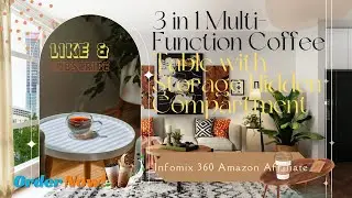 Lift Top Coffee Table | Coffee Table with Hidden Storage#coffeetablestyling #coffeetabledecor #trend