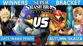 Smash Ultimate Set - Juice/Wawa Peach (Falco / Cloud) vs Autumn/Skaiza (Samus / Zelda) - CNB 188