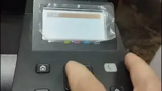 Canon lbp 653 service mode and test page!