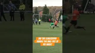 Refereeing Controversy! # #nonleaguefootball #soccer #football #referee #goalkeeper