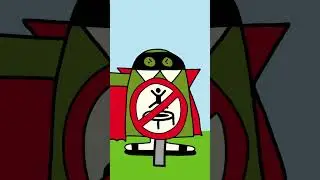 Maggie the Mini Thatcher ❤️ Jump in the air  #animation #funny #cartoon