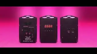 Novopro TriLighter 3   mains & rechargeable triangular multicolour uplighter HD Wedding DJ Steve Dee
