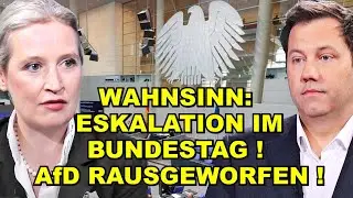 ESKALATION im Bundestag! AfD RAUSGEWORFEN!