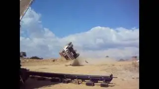 Car Action Shoot With Milo Motion Control Gone Wrong, Car  landed on machine.