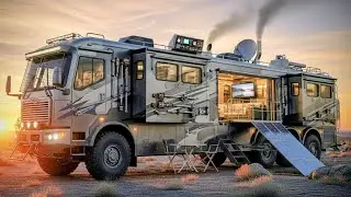 Super Luxury Army Motorhome 2026 | Future RVs, Luxury Interiors & Smart Technology Explained
