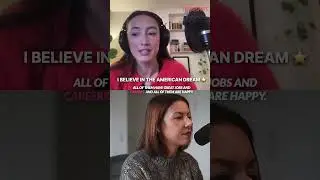 I've seen the American dream #podcast #americandream #immigration