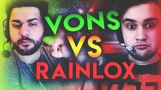 RAİNLOX VS VONS! İNANILMAZ &Ccedil;EKİŞMELİ MA&Ccedil;!! &Ccedil;İFT FACECAM ZULA