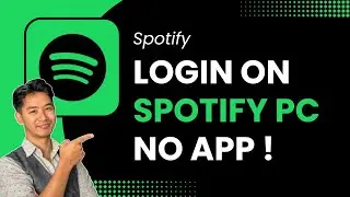 How to Login Spotify on PC Without App !
