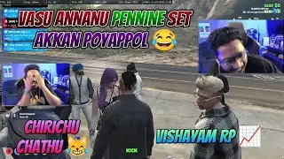 VASU ANNANU PENNINE SET AKKAN MEENUTTY AYITTU POYAPPOL 😂 CHIRICHU CHATHU 😹 BEST RP 📈😂 #eaglegaming 