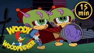Space Aliens | 2 Full Episodes | Woody Woodpecker