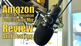 Maono Amazon Podcsating Microphone Review Test