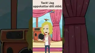 🇸🇪 Svenska | Swedish Practice | L&auml;r dig svenska Learn Swedish | Sweden Speaking & Listening #shorts