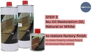 Restoration Oil for Hallmark NuOil Hardwood Floors - STEP 3