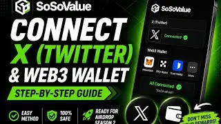 How to Connect Your X Account & Wallet to SoSoValue (Step-by-Step Guide)