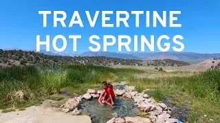 Travertine Hot Springs with Kids - Natural Geothermal Pools in Bridgport, Northern California