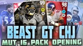 NEW BEAST 99 OVR CORNERBACK CHRIS HARRIS JR! MUT 16 PACK OPENING | Madden 16 Ultimate Team