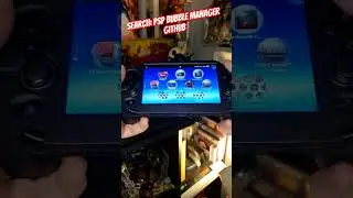 PSP Bubble Manager On PS Vita #gaming #videogames #playstation