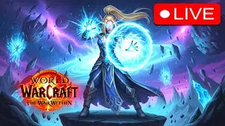 🔴LIVE WoW🔴 |  INSANE ❄️Frost❄️ Mage Bursts! Manaforge Omega Raid + World Quests! #frost #mage #wow