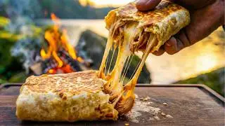 The Ultimate Crunchy Chicken Wrap: Outdoor Cooking