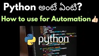 What is Python? How to use for Automation testing👨&zwj;💻 | Python Series for Beginners Part-1👍🏻 #python 