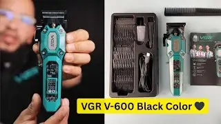 VGR V-600 💥 Professional Trimmer Black Color | ভিজিয়ার ভি-৬০০ #trimmer #vgrtrimmer #sailimart 