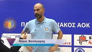 Δηλώσεις προπονητών και παικτών μετά την λήξη του αγώνα Πανελευσινιακός – ΠΟΚ Έσπερος