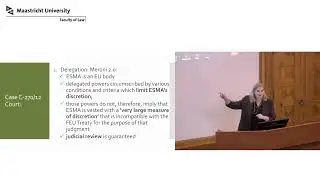 Environmental Law Lecture #10: The institutional architecture of EU environmental governance