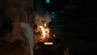 winter nights & bonfire.  #winter25' #music #rurallife #travellife