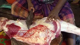 Amazing Fastest Workers Meat Cutting Skills, Best Beef Slicing Knife Skills, How to Cutting Cow Meat