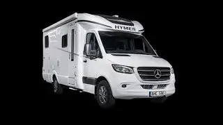 The integrated and semi integrated Hymer B Class 580 motorhome