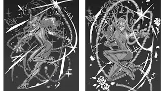 Thumbnails no processo do desenho