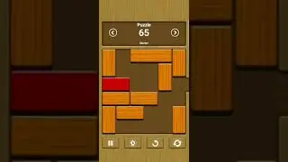 Unblock me game. level 65